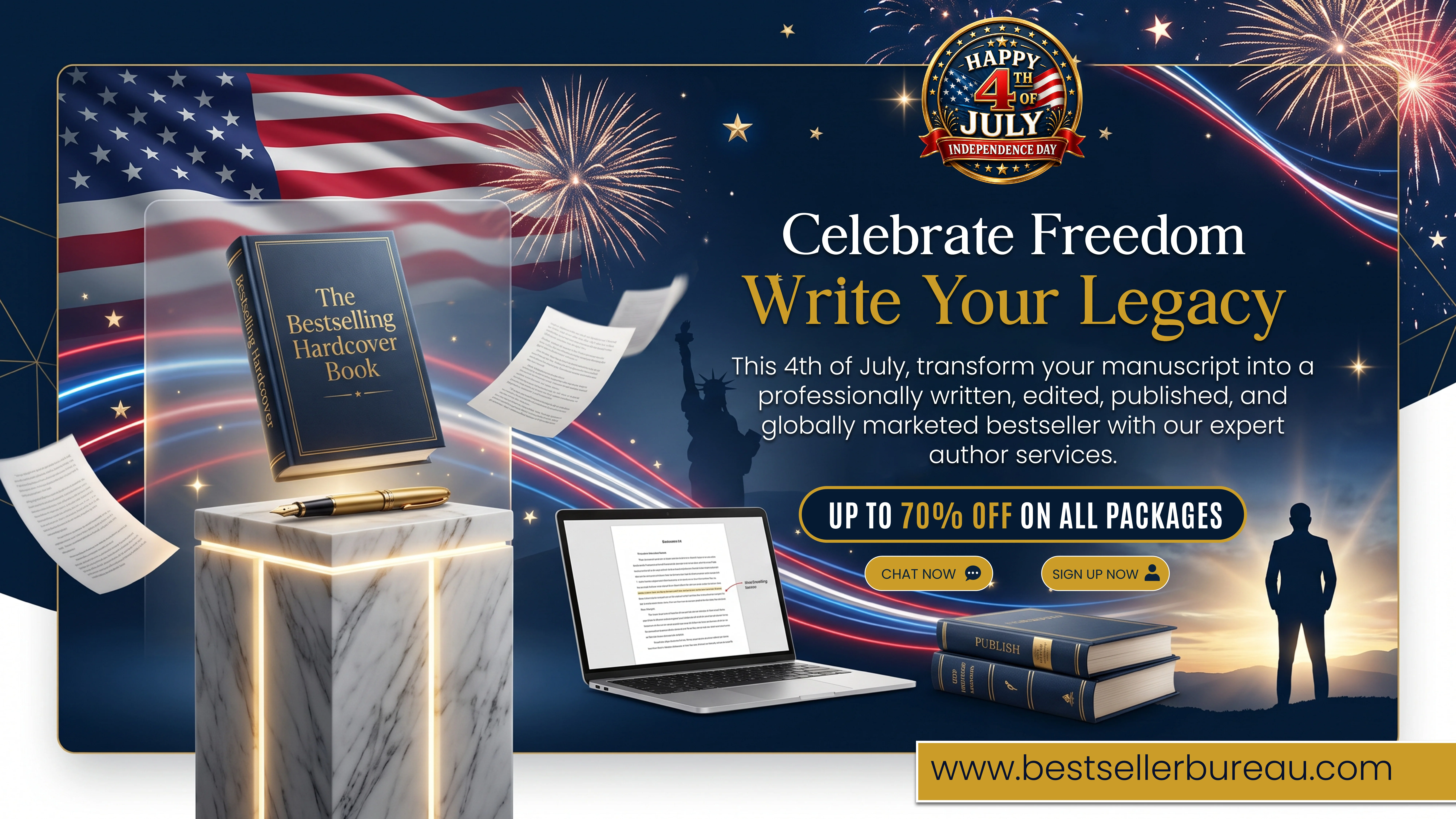 4th July Bestseller Bureau Offer